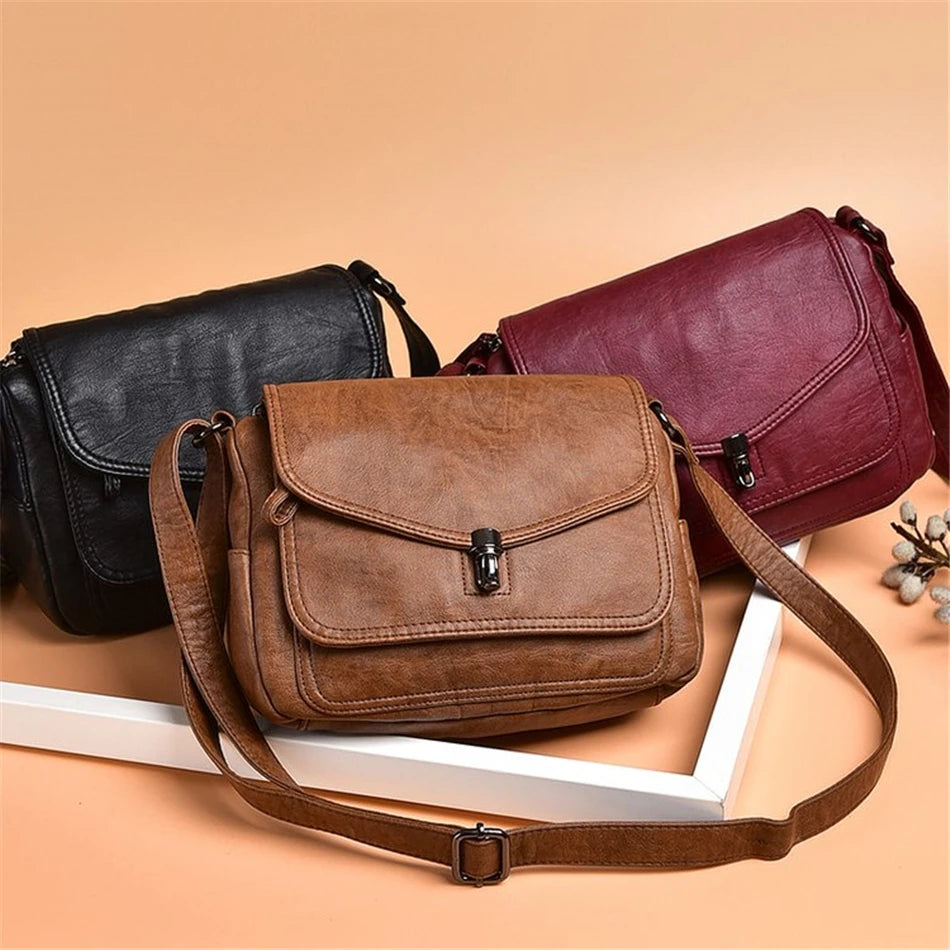 Graceful Legacy Leather Bag