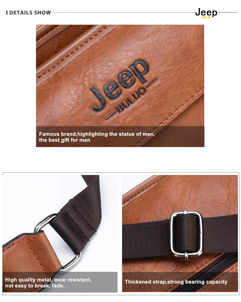 JEEPBULUO Men Waist Bag Pack