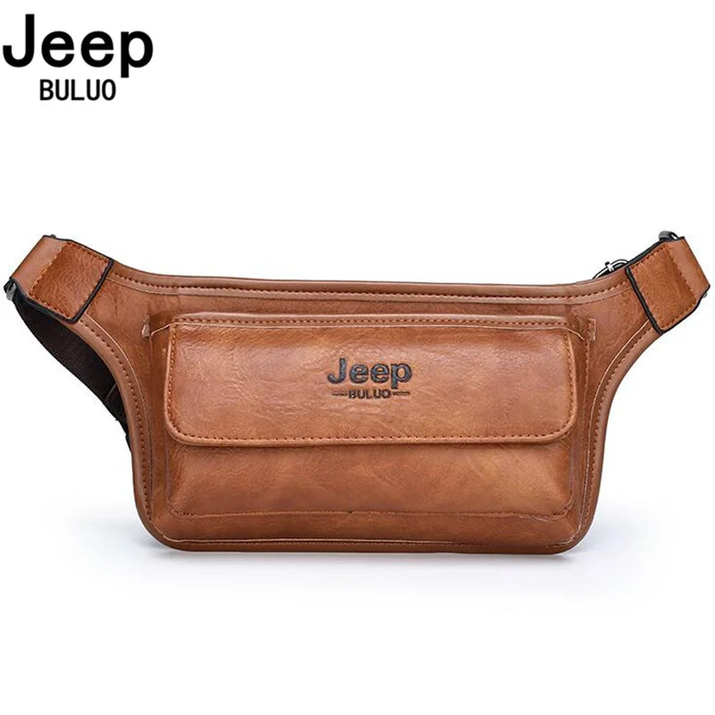 JEEPBULUO Men Waist Bag Pack