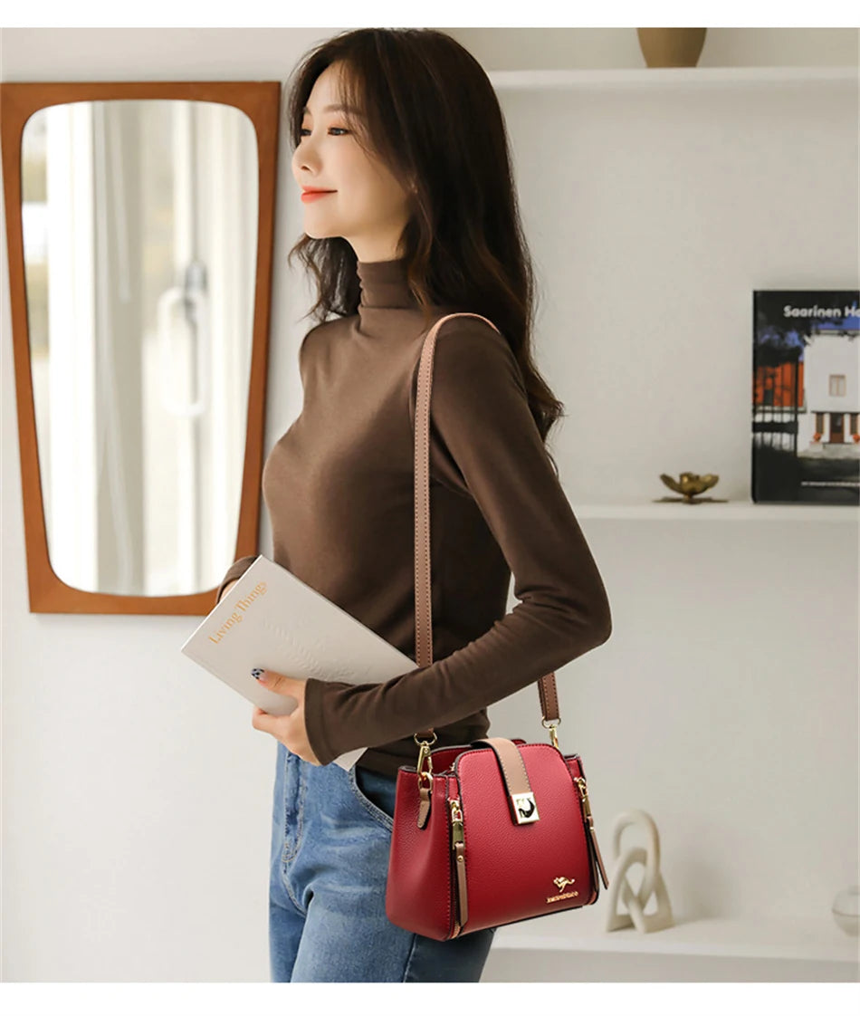 Premium Soft Leather Tote